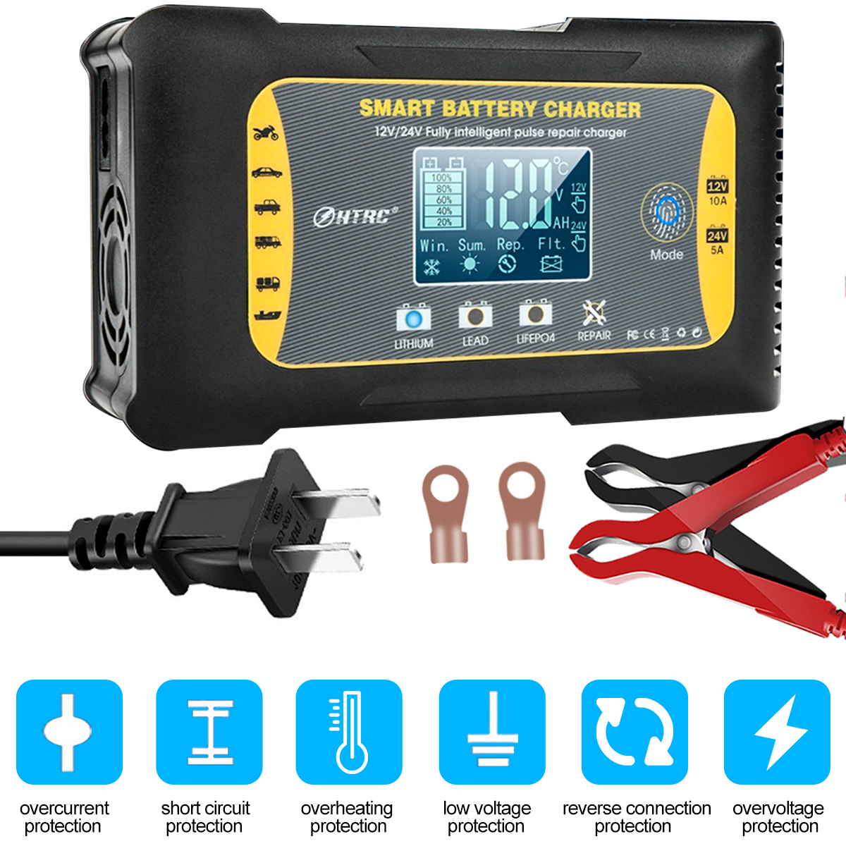 HTRCtrade-12V24V-10A5A-7-Stage-Touch-Screen-Pulse-Repair-LCD-Battery-Charger-For-Lithium-LiFePO4-Lea-1794276