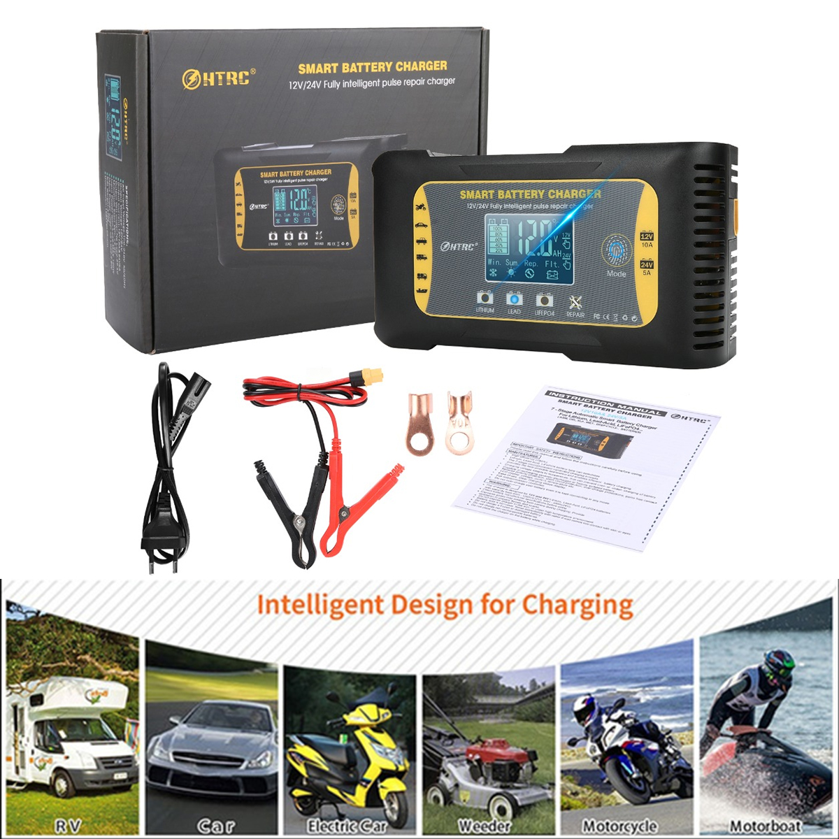 HTRCtrade-12V24V-10A5A-7-Stage-Touch-Screen-Pulse-Repair-LCD-Battery-Charger-For-Lithium-LiFePO4-Lea-1794276