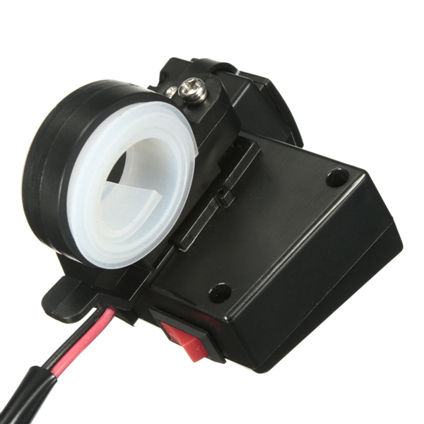 Motorcycle--Blue-LED-Voltage-Volt-Meterr-USB-Power-Socket-Charger-For-GPS-Cell-Phone-1042889