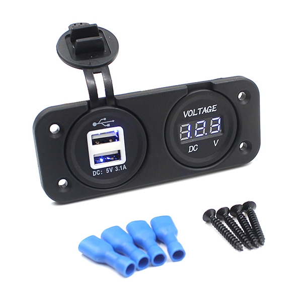 Motorcycle-Auto-Dual-Usb-Charger-Adapter-LED-Indicator-Volt-Meterr-964856