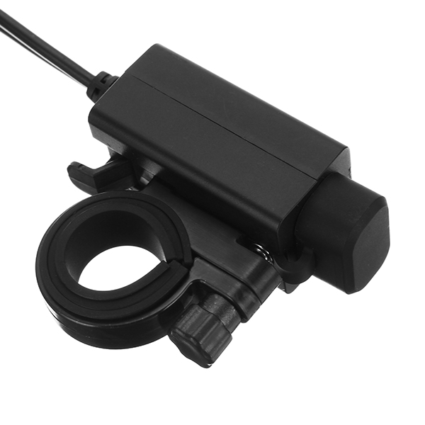 Motorcycle-Dual-USB-Charger-LED-Digital-Display-SAE-To-USB-21A-5V-Cable-Waterproof-1220236