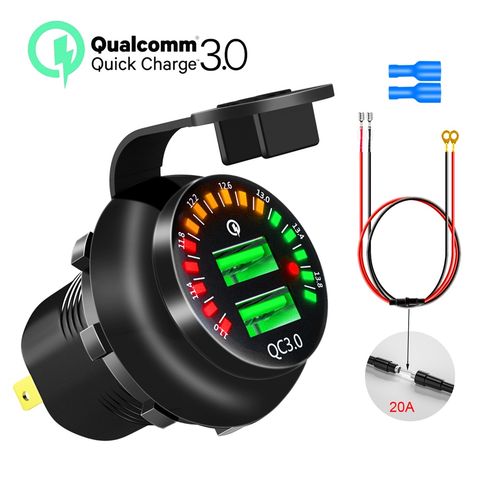 QC30-Dual-USB-Charger-Quick-Charge-Socket-Adapter-Power-Outlet-With-Voltmeter-Display-For-Car-Motorc-1800732