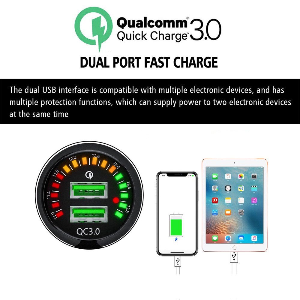 QC30-Dual-USB-Charger-Quick-Charge-Socket-Adapter-Power-Outlet-With-Voltmeter-Display-For-Car-Motorc-1800732