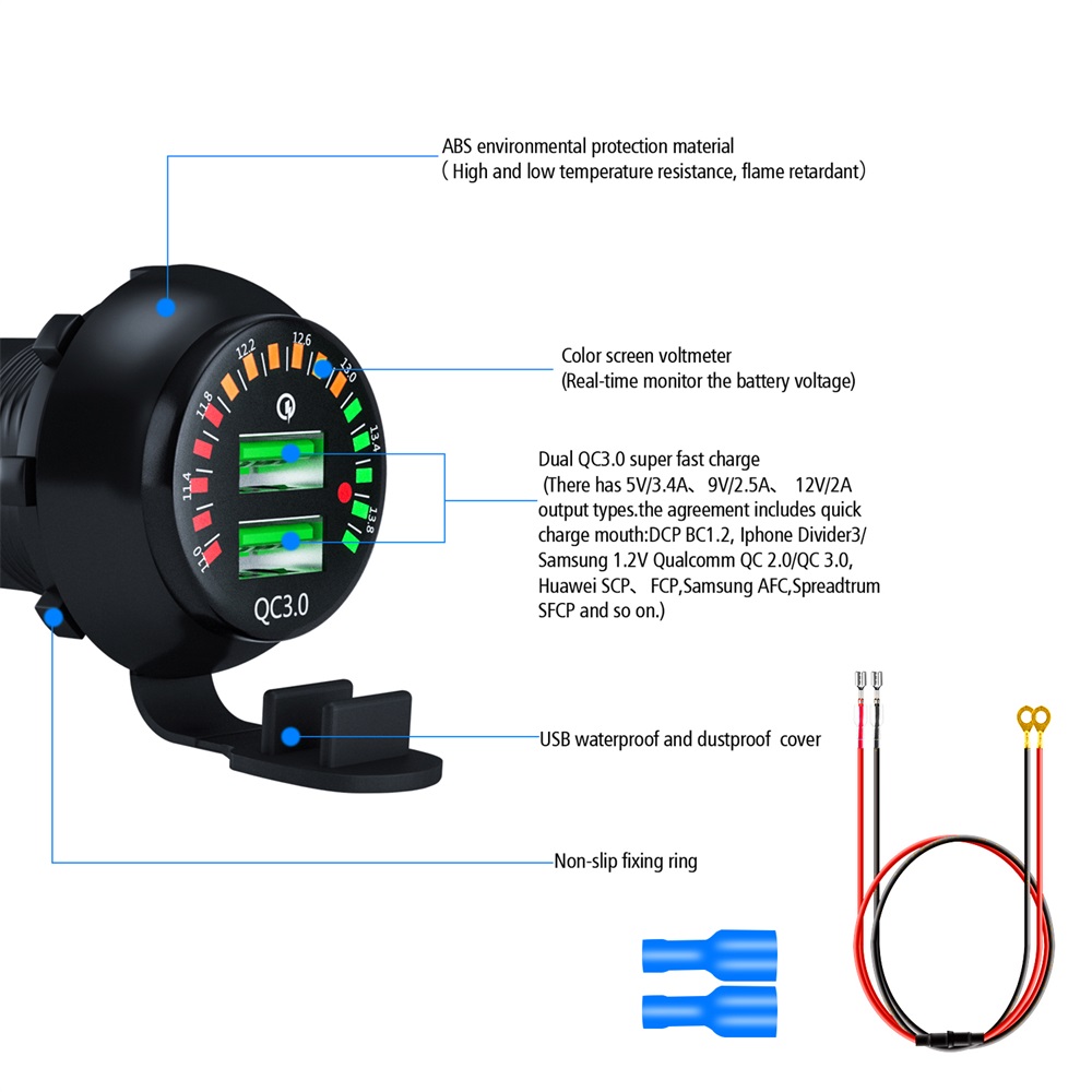 QC30-Dual-USB-Charger-Quick-Charge-Socket-Adapter-Power-Outlet-With-Voltmeter-Display-For-Car-Motorc-1800732