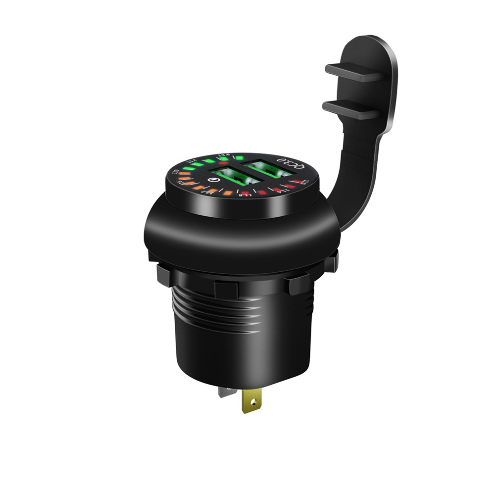 QC30-Dual-USB-Charger-Quick-Charge-Socket-Adapter-Power-Outlet-With-Voltmeter-Display-For-Car-Motorc-1800732