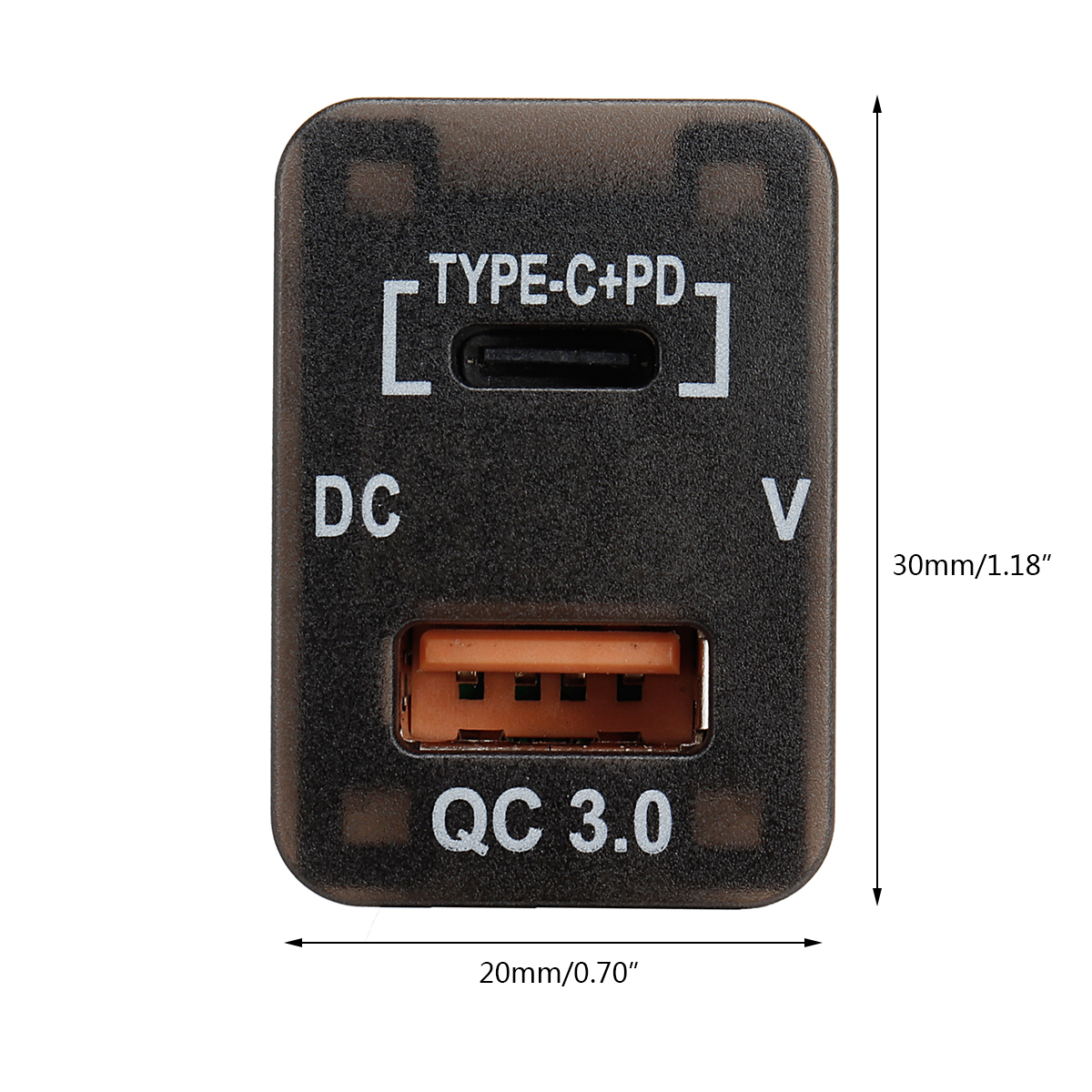 TYPE-CPD--QC30-Port-Dual-Battery-Volt-Meter-for-Toyota-Prado-150-Landcruiser-1803703