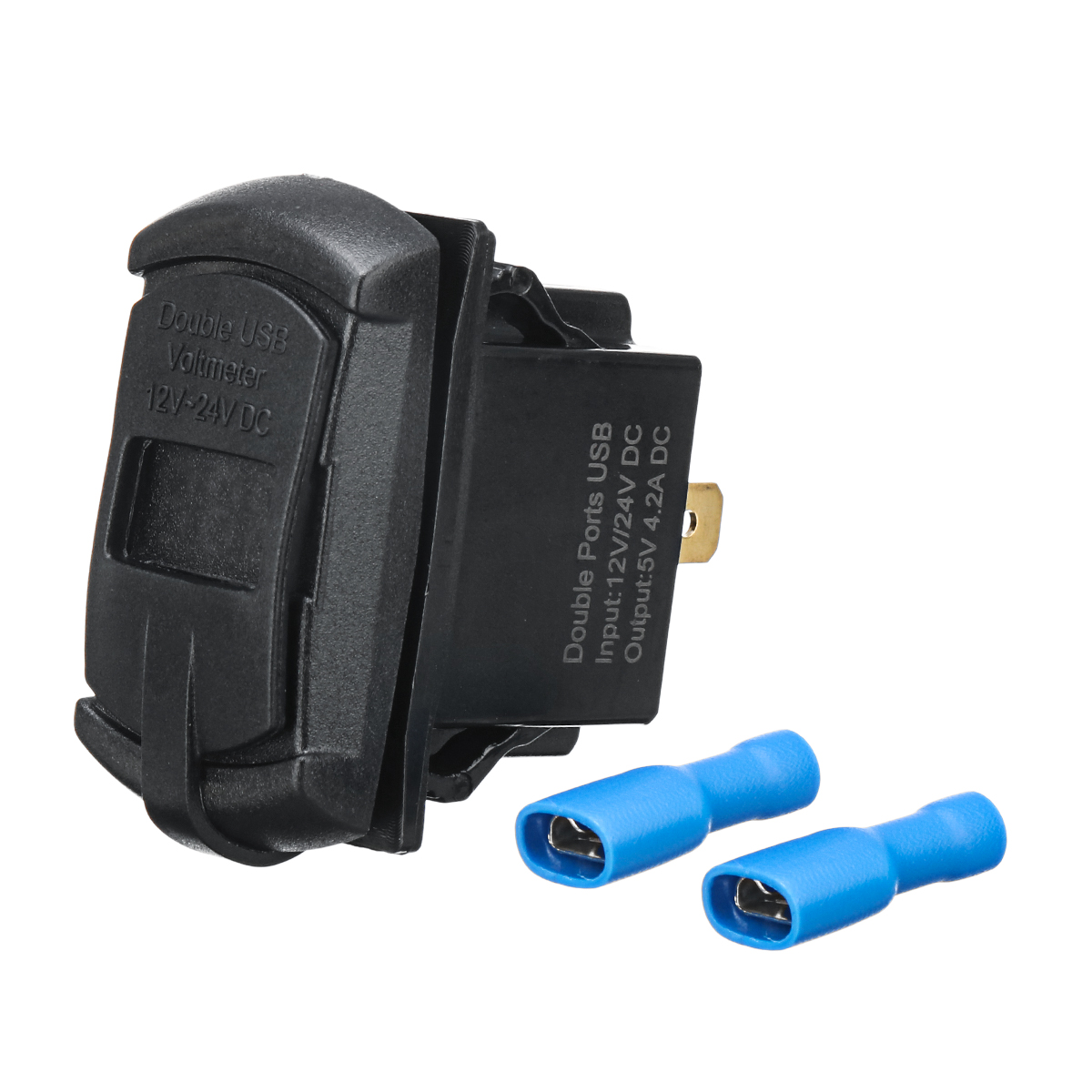 USB-Charger-For-Polaris-UTV-RZR-RZR4-Ranger-XP-1000-900-800-Crew-2015-2016-1462471