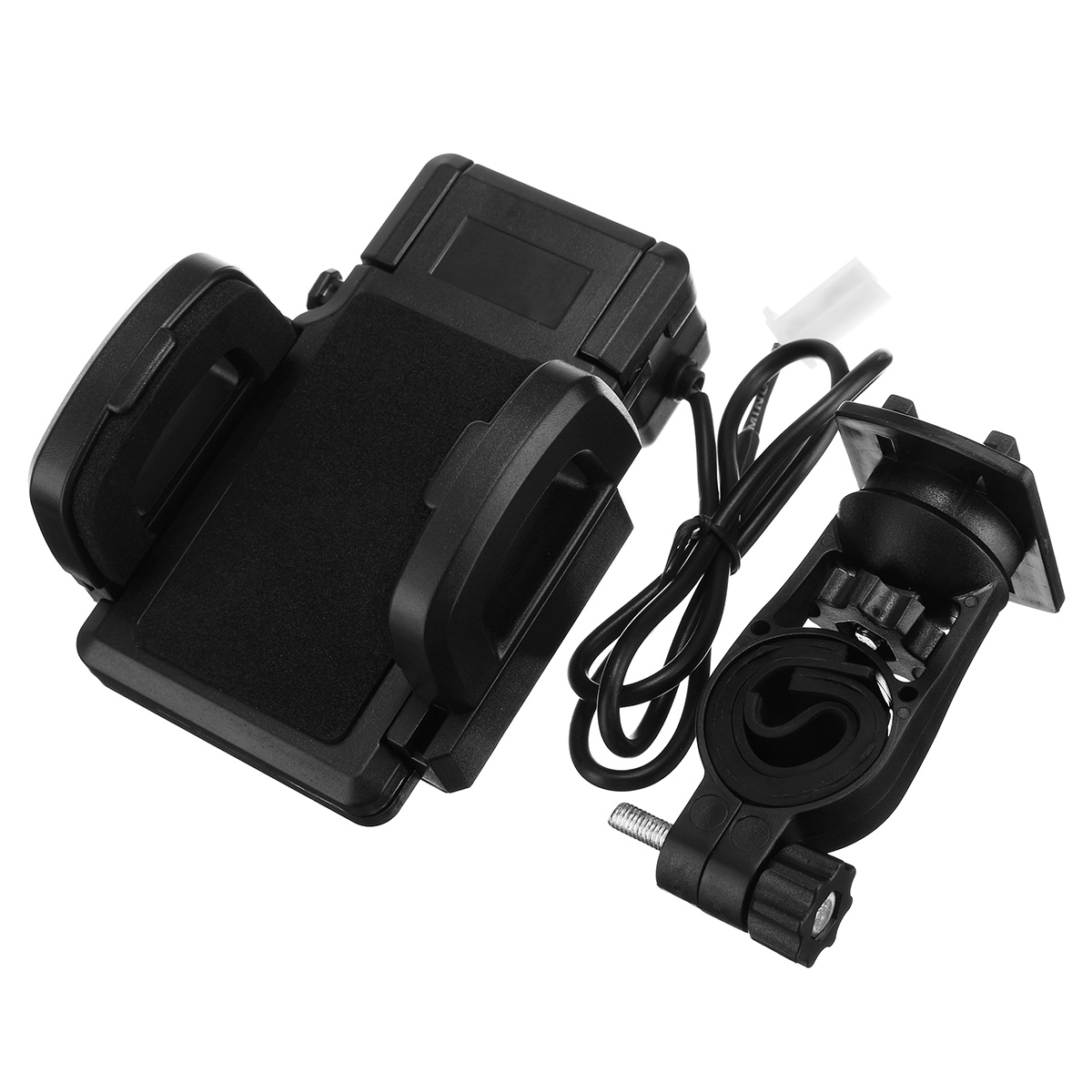 Waterproof-Universal-Motorcycle-Handlebar-USB-Charger-Mount-Holder-For-Phone-GPS-1209184