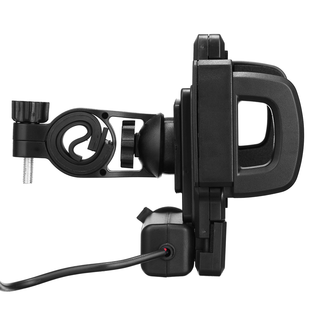 Waterproof-Universal-Motorcycle-Handlebar-USB-Charger-Mount-Holder-For-Phone-GPS-1209184