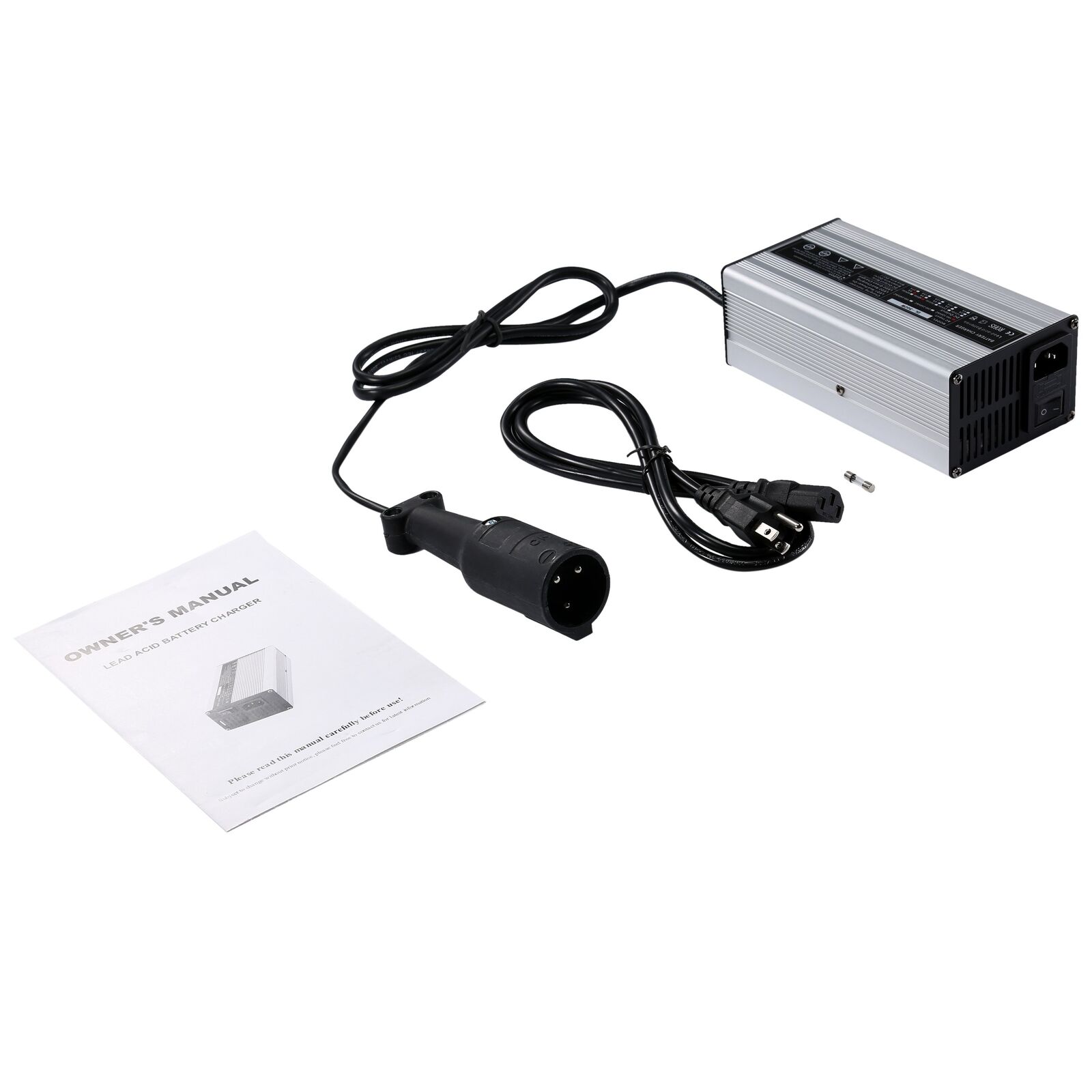 48V-6A-Battery-Charger-With-Snap-Head-3-Pin-Plug-For-Ez-Go-Club-Car-Golf-Cart-1622187