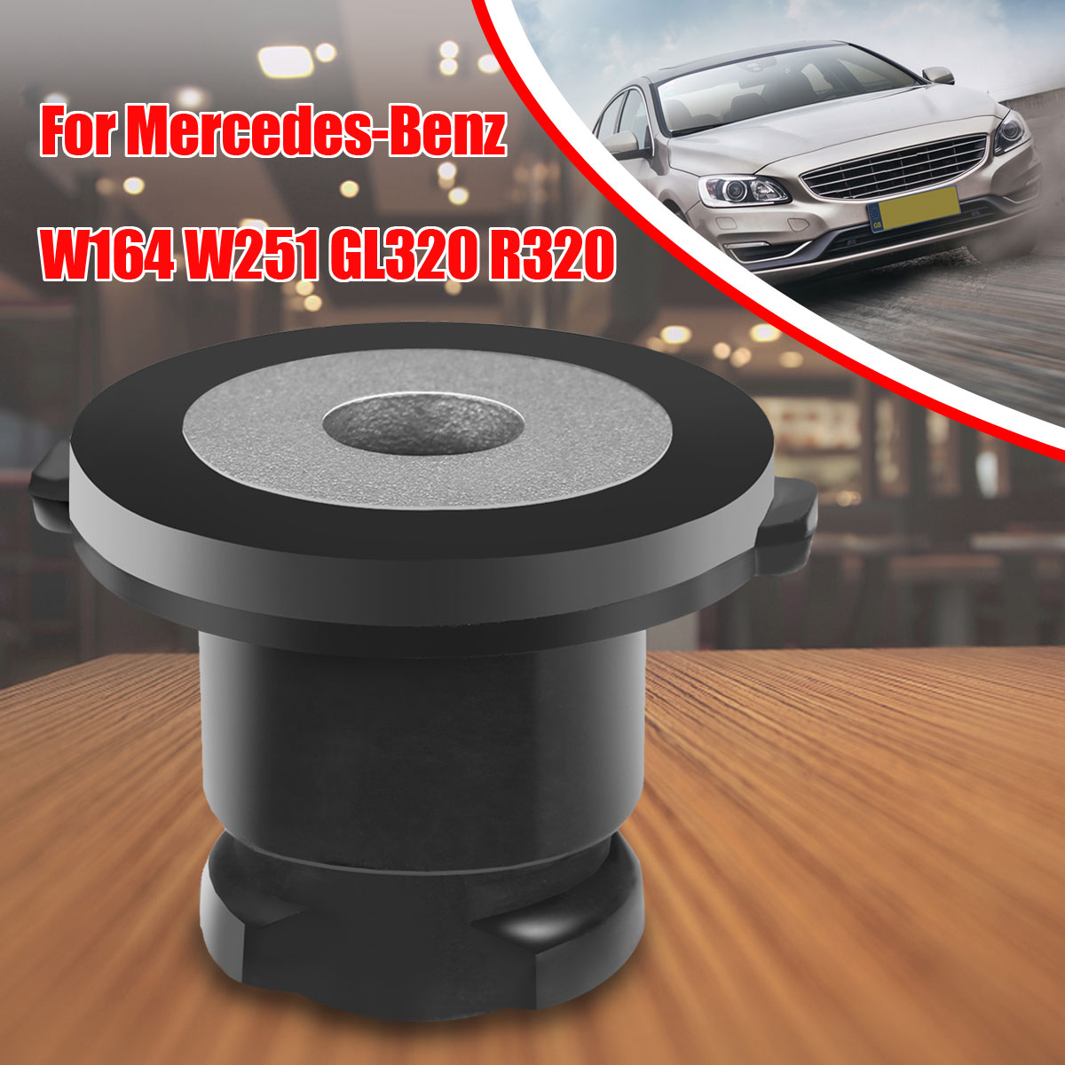 Steering-Rack-Mount-Bushing-Rubber-for-Mercedes-Benz-W164-W251-GL320-R320-1644600029-1470757