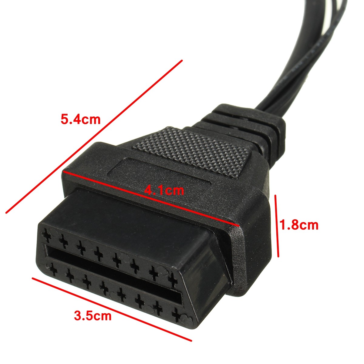 16Pin-OBD2-TO-3Pin-OBD1-Diagnostic-Cable-Adaptor-Detection-For-Fiat-Alpha-Romeo-1043483