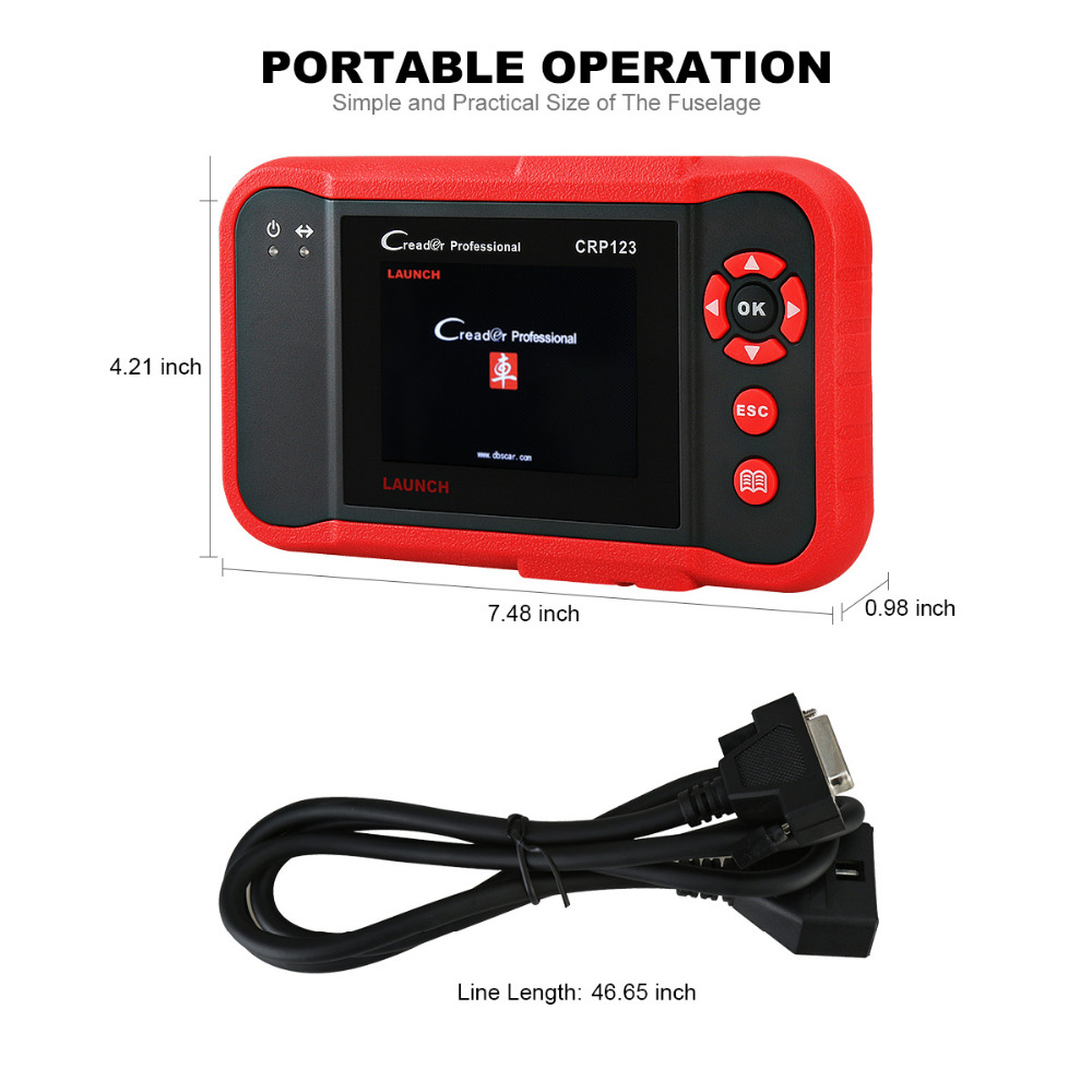 LAUNCH-Reader-CRP123-Code-Reader-OBD2-EOBD--CAN-Car-Diagnostic-Scanner-Tool-for-Engine-AT-ABS-SRS-Te-1442826