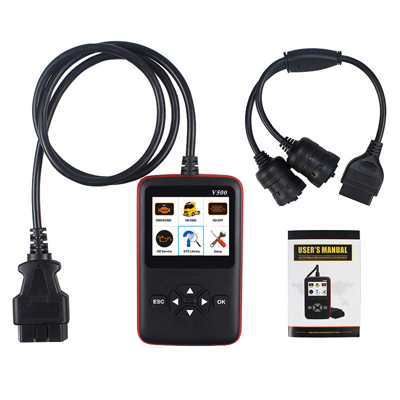 V500-CR-HD-Heavy-Duty-Car-Truck-Code-Reader-Diagnostic-Scanner-Tool-1445569