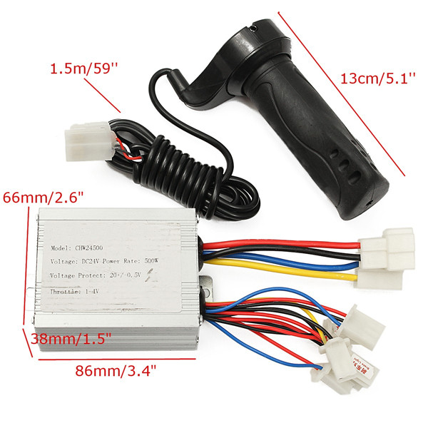 24V-500w-Motor-Brush-Speed-Controller--Electric-Bike-Scooter-Grip-1104576