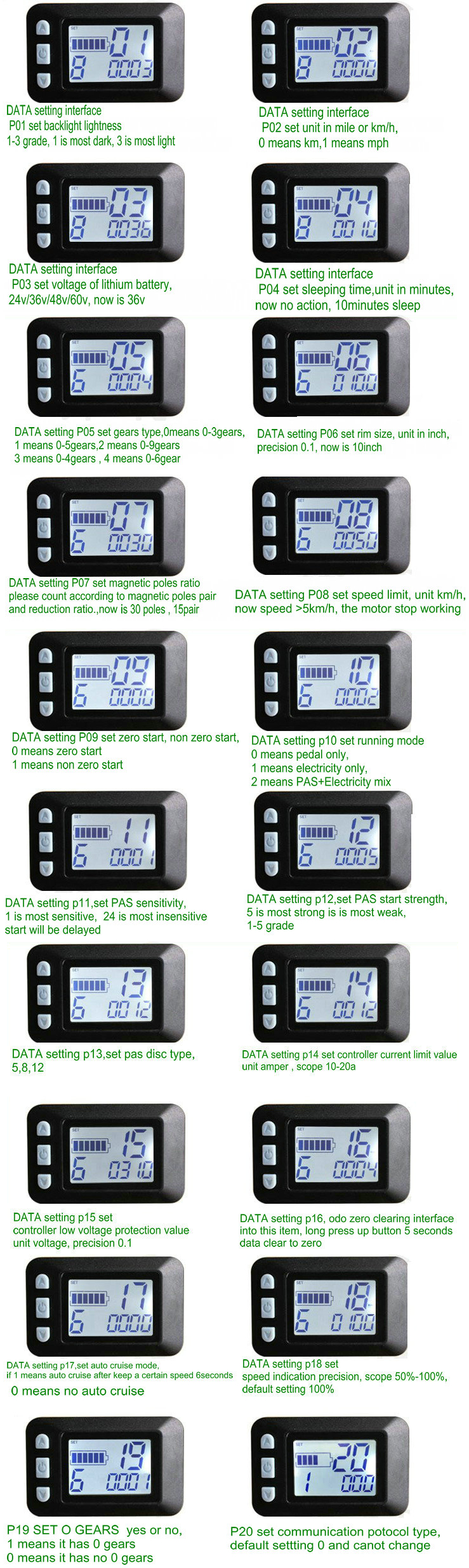 24V36V48V60V-250W350W-LCD-Brushless-Motor-Controller-Battery-Speed-For-MTB-E-Bike-Scooter-1399444
