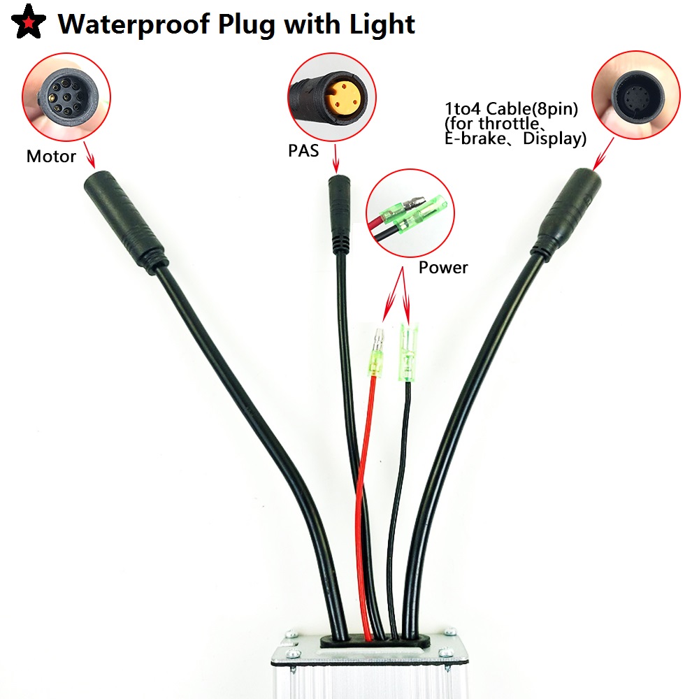 3648V-17A-350W-Brushless-Electric-Bicycle-Scooter-Standard-Square-Wave-Controller-KT-Series-Motor-Co-1789047
