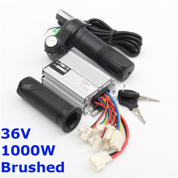 36V-1000W-Motorcycle-Controller-BrushedThrottle-Twist-Grips-Electric-Bike-Scooter-1104578