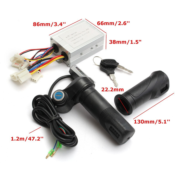 36V-800W-Brushed-Speed-Controller-Throttle-Twist-Grip-For-Scooter-Motor-E-Bike-1105937