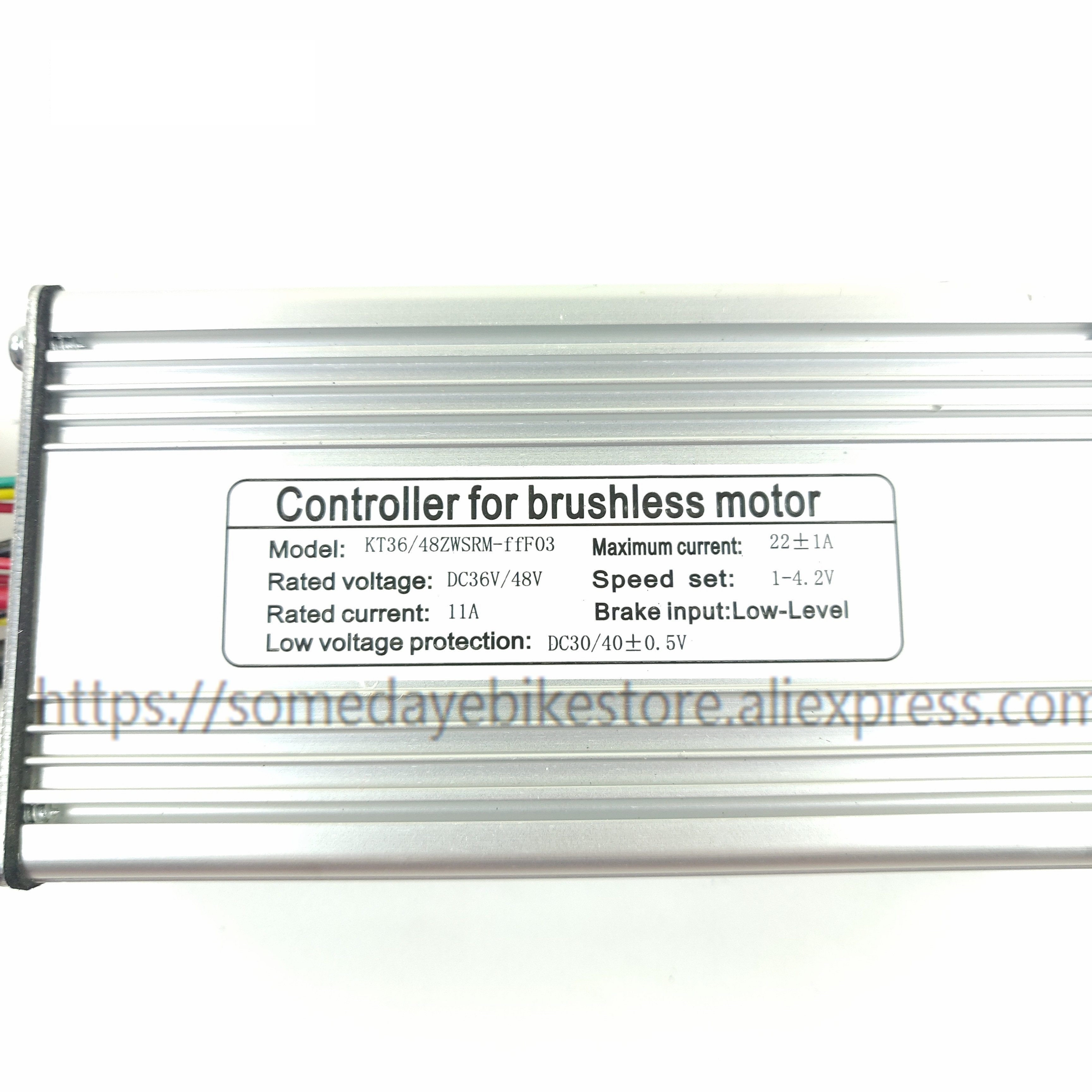 36V48V-22A-500W750W-Brushless-Electric-Bicycle-Scooter-Standard-Square-Wave-Controller-KT-Series-Mot-1577545