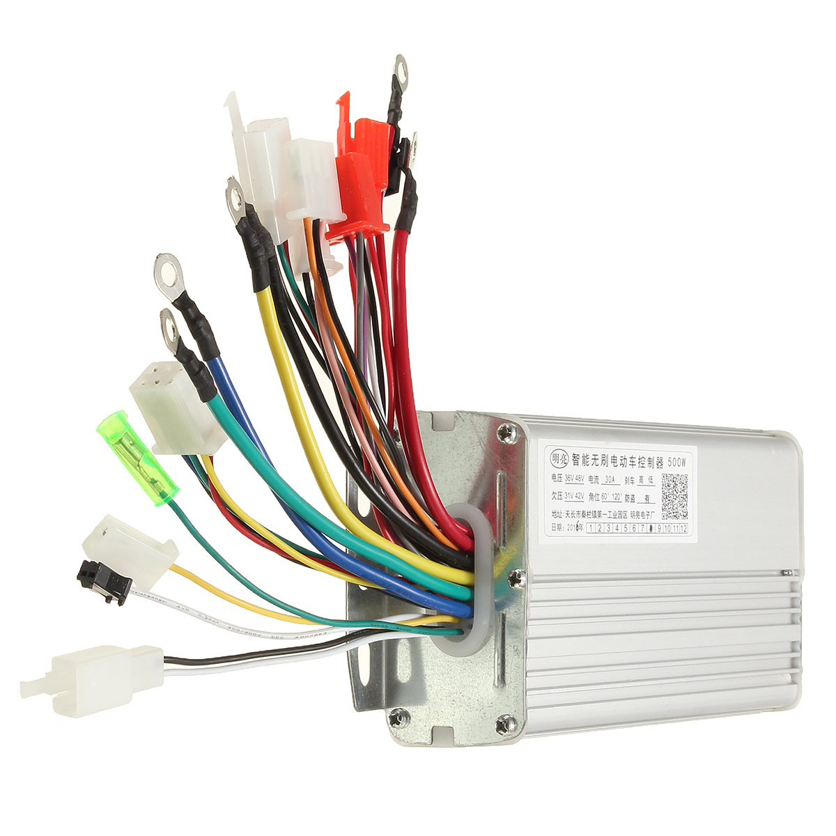 48V-500W-30A-Brushless-Motor-Controller-for-Electric-Scooters-Bike-1097657