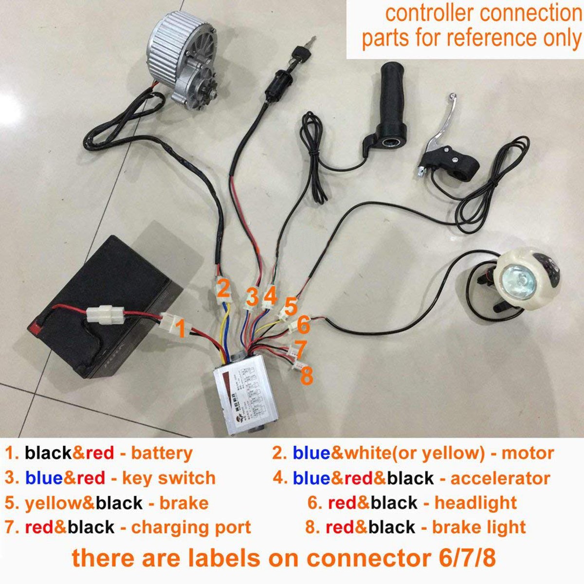 36V-250W-Electric-Bike-Conversion-Scooter-Motor-Controller-Kit-For-22-28inch-Ordinary-Bike-1741903