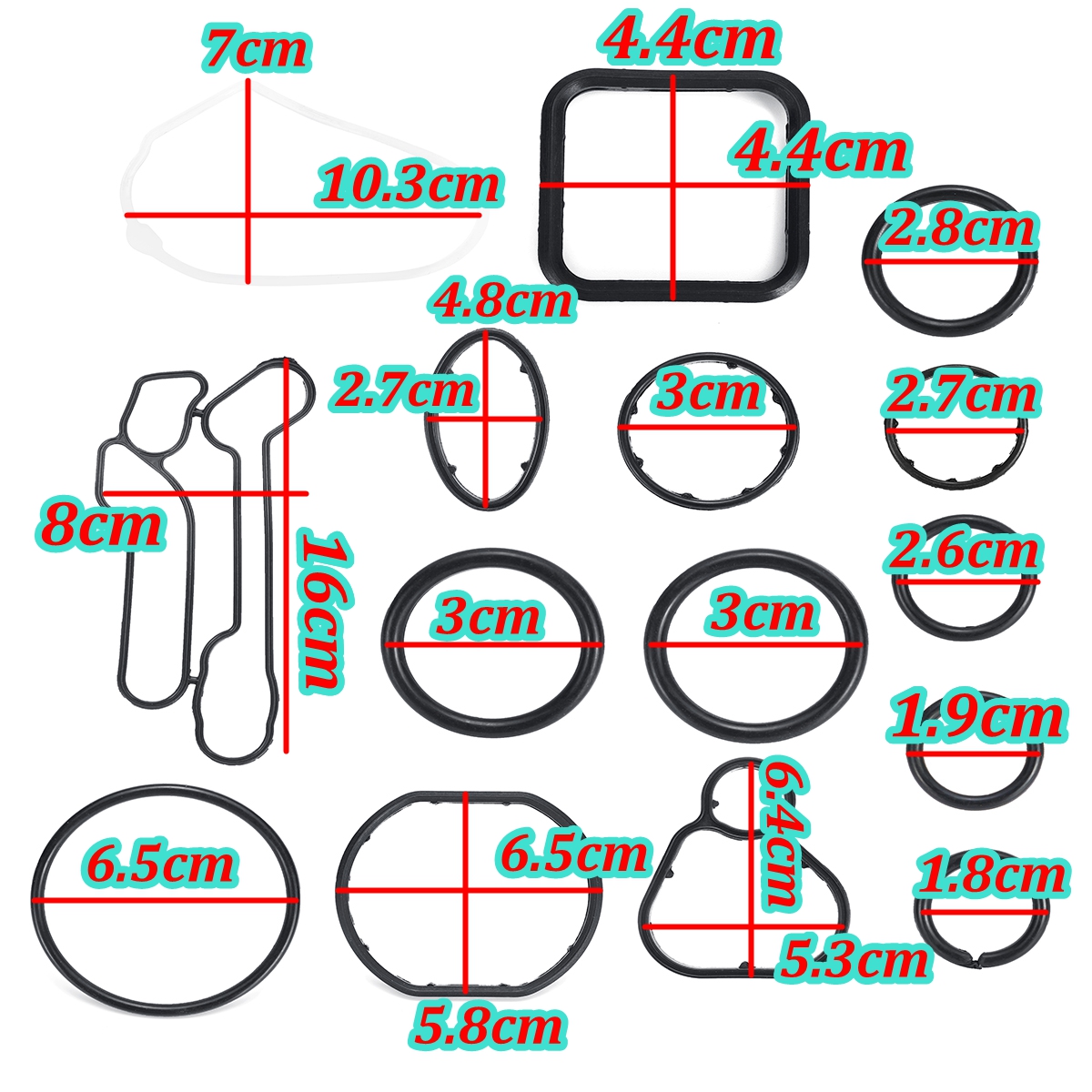 15Pcs-Engine-Oil-Cooler-Gasket-Set-For-Vauxhall-ASTRA-H-J-CORSA-For-Chevrolet-Cruze-Sonic-1699654