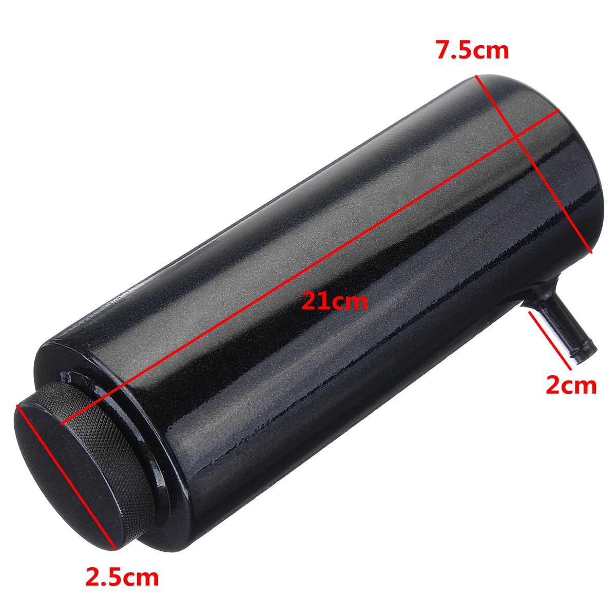 800ml-Cylinder-Radiator-Overflow-Reservoir-Coolant-Tank-BlackBlue-Aluminum-Can-1229971