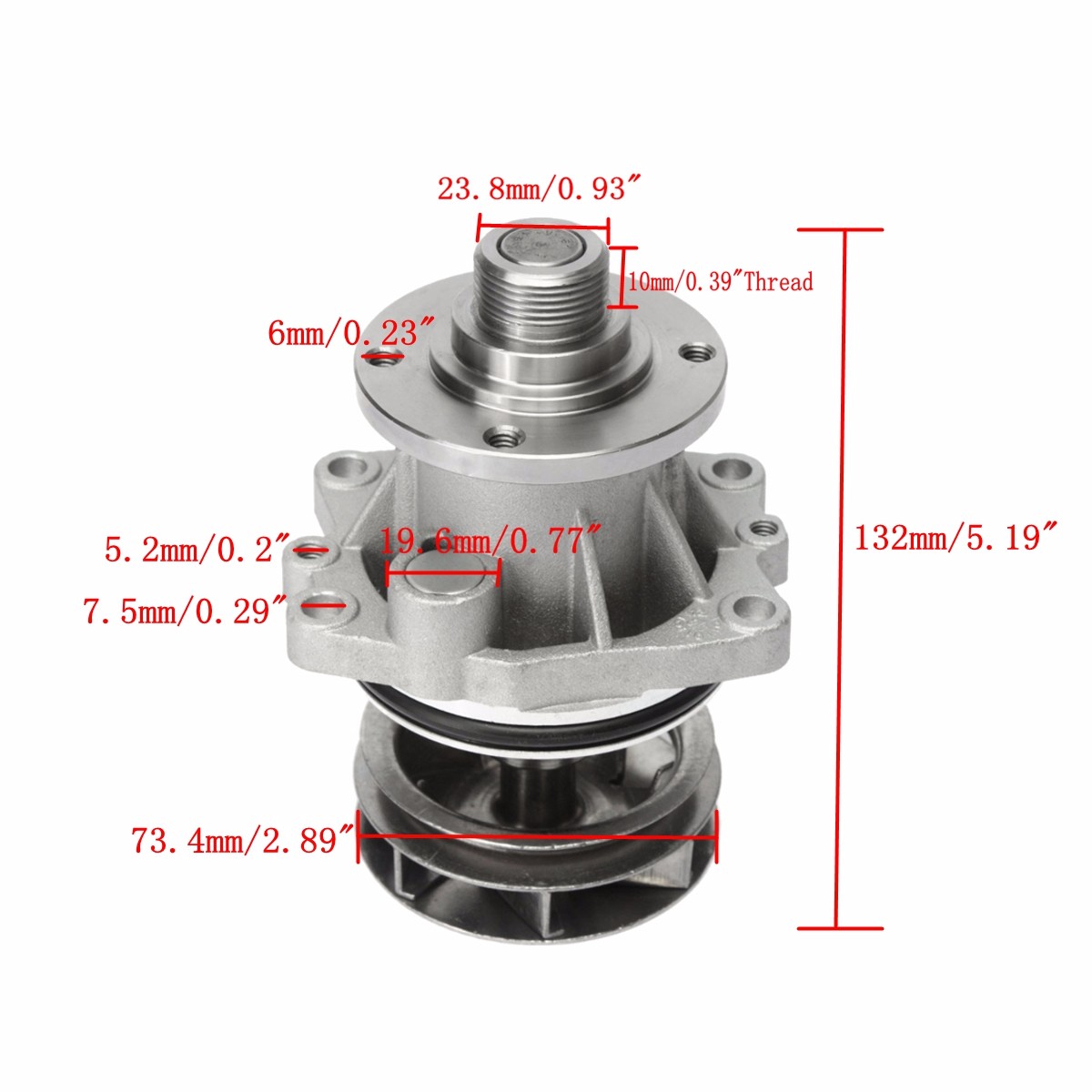 Water-Pump-Metal-Impeller-11517527799-For-BMW-E39-E46-E36-E34-X5-X3-325-525-330-323i-1598105