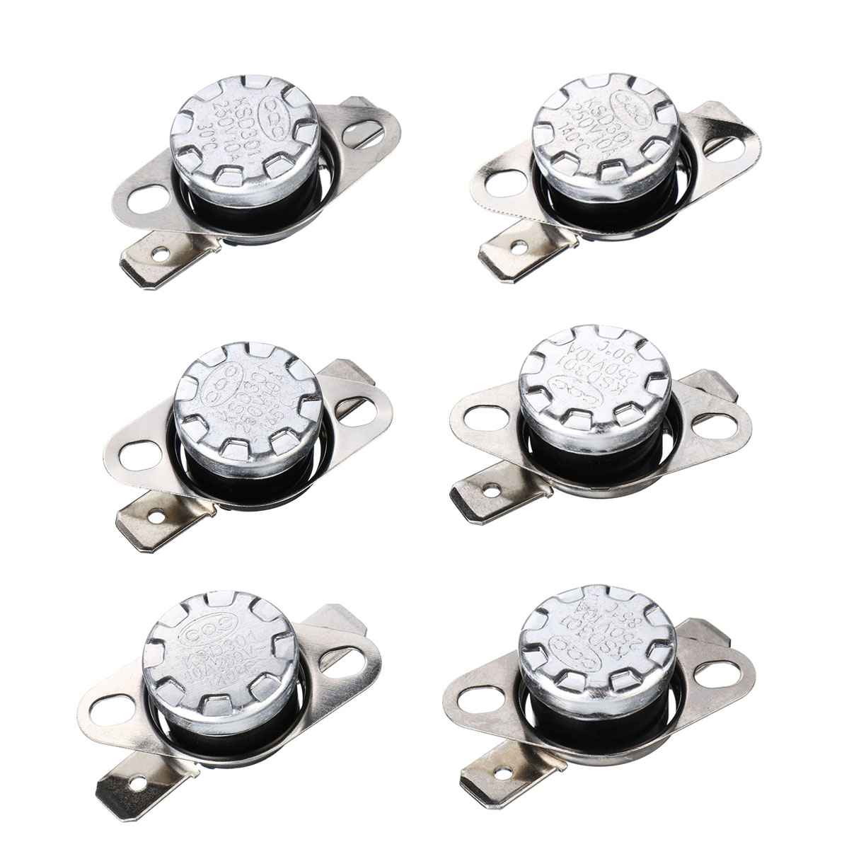 10Pcs-250V-10A-KSD301-Normal-Open-35deg-Thermostat-Temperature-Thermal-Controller-Control-Switch-1825564