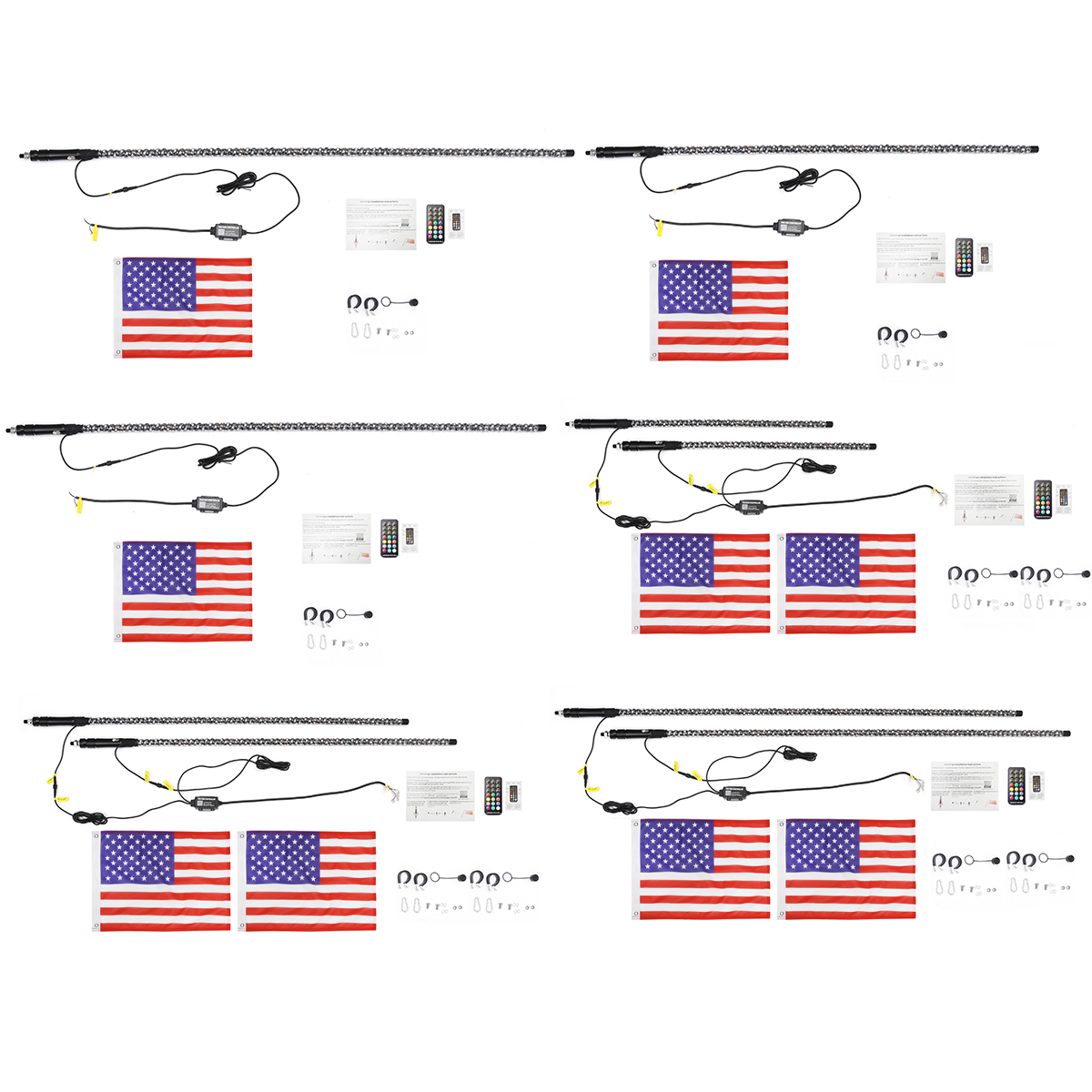 12V-1PC2PCS-3FT4FT5FT-5050-RGB-300-LED-Whip-Light-Flagpole-Lamp-For-Jeep-ATV-UTV-1764187