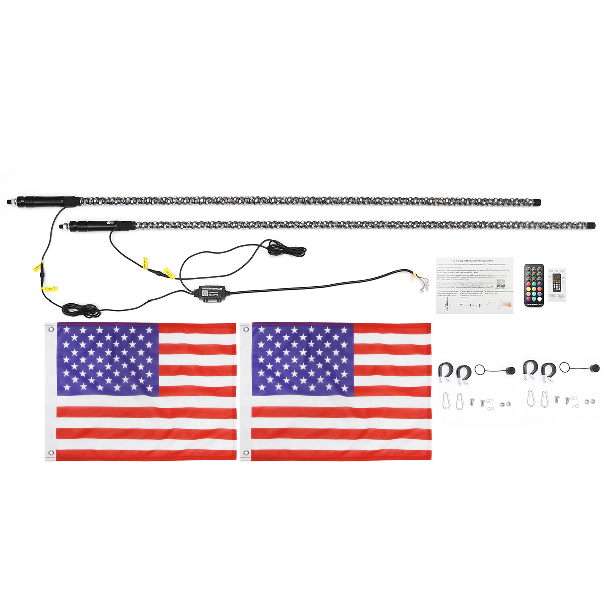 12V-1PC2PCS-3FT4FT5FT-5050-RGB-300-LED-Whip-Light-Flagpole-Lamp-For-Jeep-ATV-UTV-1764187