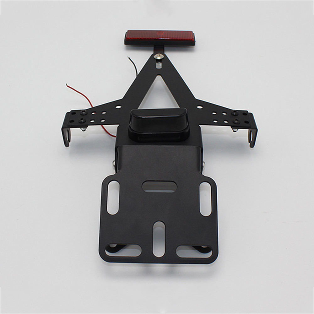 12V-Motorcycle-License-Plate-Bracket-Frame-Motocross-Rear-Mudguard-Off-road-Metal-Bracket-with-LED-T-1820471