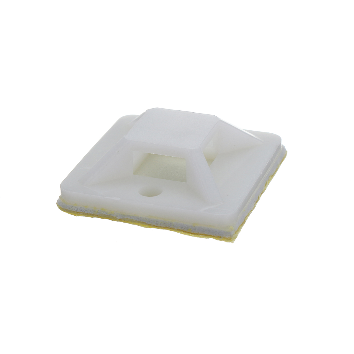 200PcsPack-20x20mm-Self-Adhesive-Zip-Tie-Cable-Wire-Mounts-Clamps-Wall-Holder-White-1817006