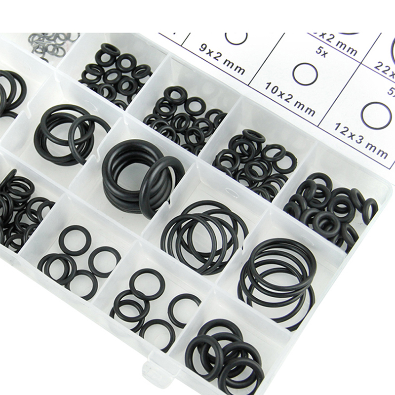 225PCS-Assorted-O-RING-SET-Black-Rubber-Seals-Sink-Tap-Washers-Plumbing-Air-Gas-1753299