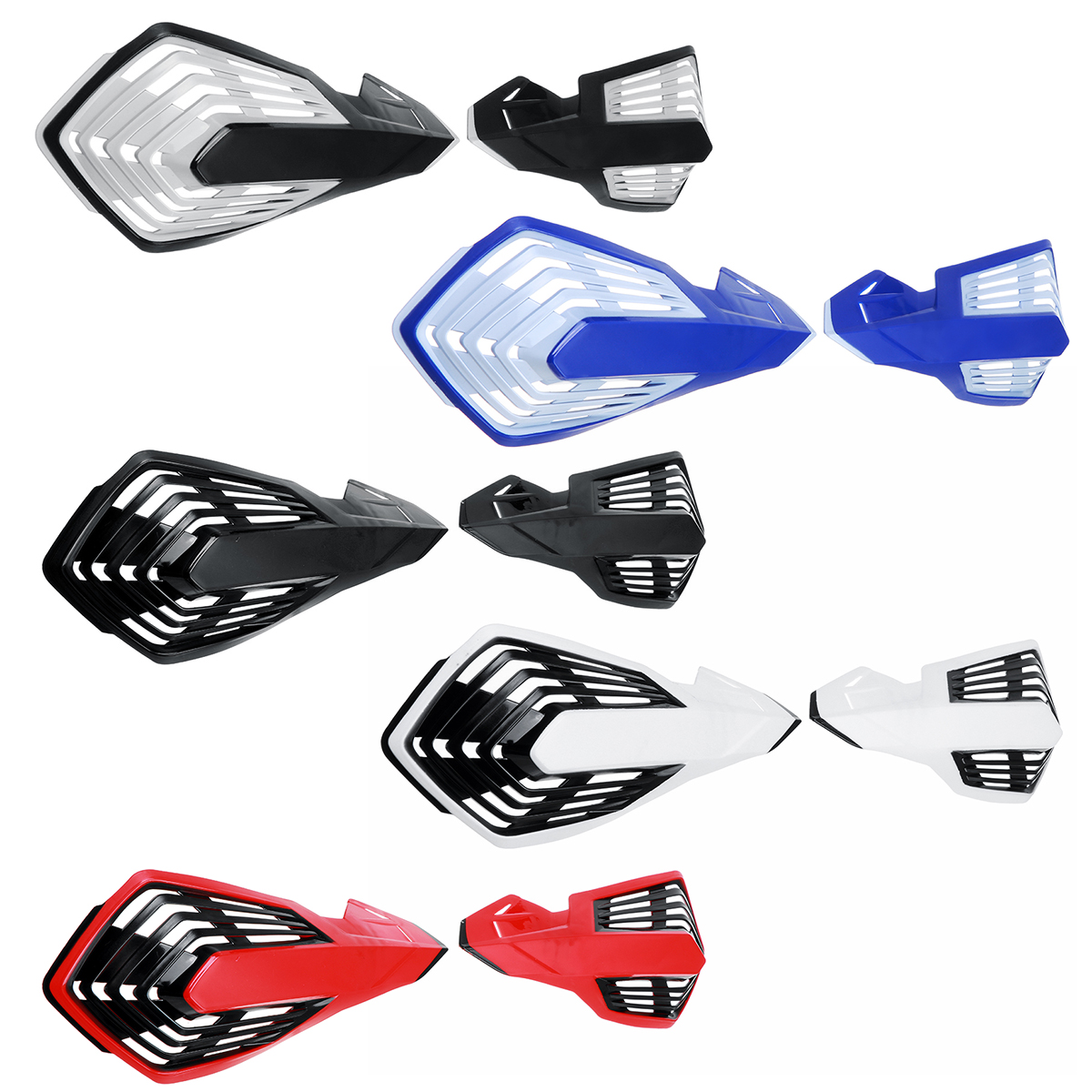 22mm-78quot-Motorcycle-Motocross-Handlebar-Hand-Guard-Protector-1809486