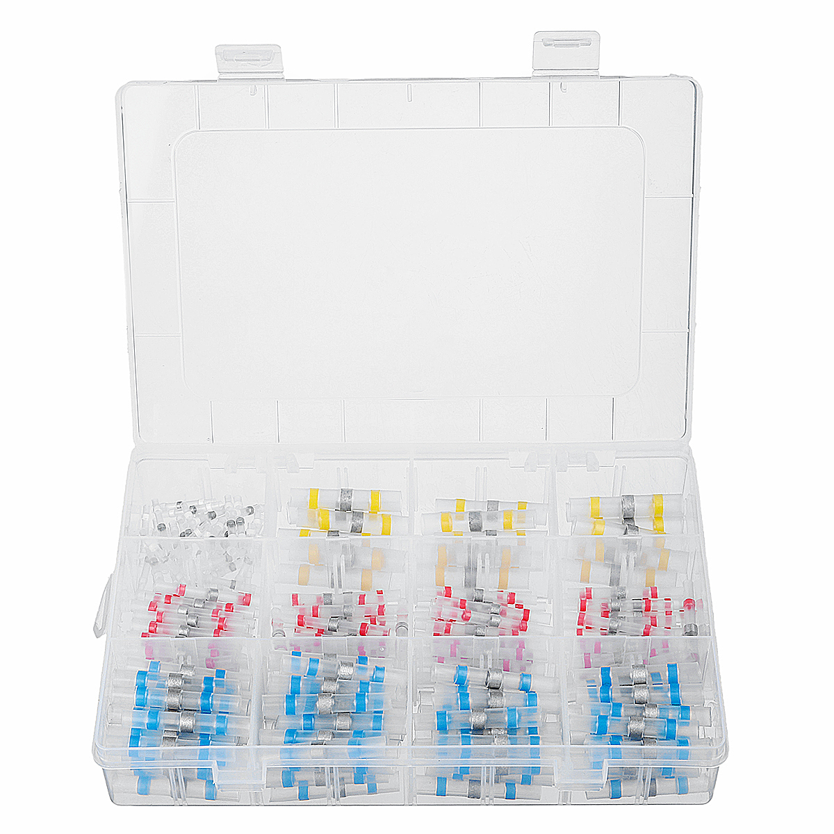 250PCS-Solder-Seal-Wire-Connectors-Heat-Shrink-Solder-Butt-Connectors-Terminals-Connector-Kit-Automo-1820993