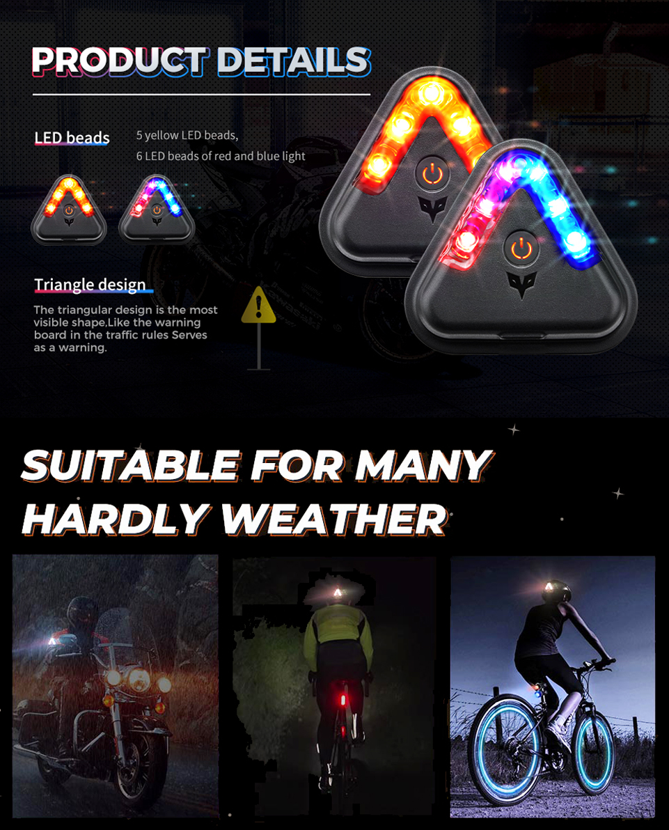 2PCS-DUHAN-Warning-LED-Lamps-High-Brightness-2-Modes-Safety-FlashingIntense-Flash-USB-Charger-Rechar-1718178