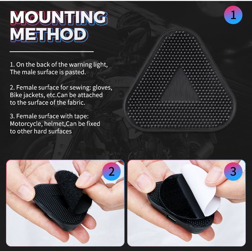 2PCS-DUHAN-Warning-LED-Lamps-High-Brightness-2-Modes-Safety-FlashingIntense-Flash-USB-Charger-Rechar-1718178