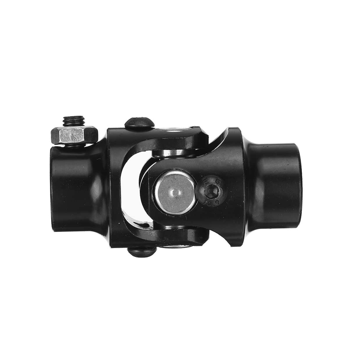 34quot-Round-Smooth-X-34-36-Spline-BLACK-Universal-Steering-Shaft-U-Joint-Column-1694514