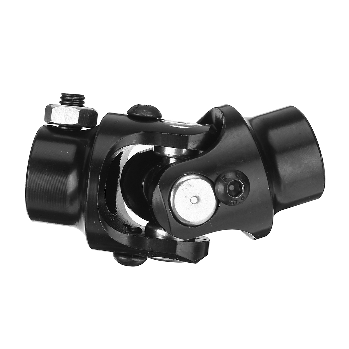 34quot-Round-Smooth-X-34-36-Spline-BLACK-Universal-Steering-Shaft-U-Joint-Column-1694514