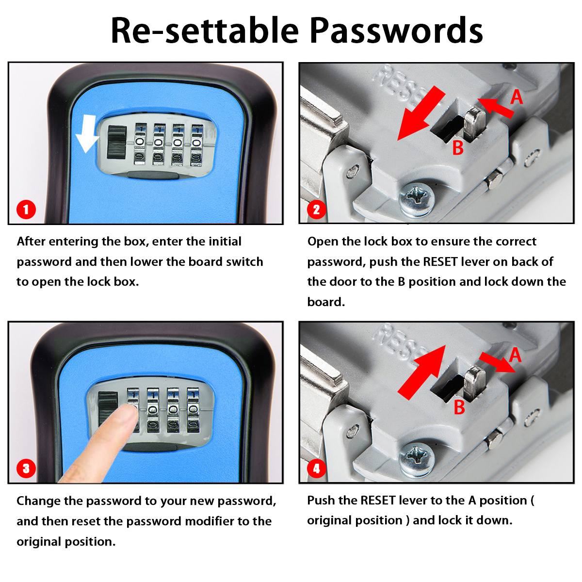 4-Digit-Combination-Key-Lock-Box-Outdoor-Wall-Mount-Safe-Security-Storage-Case-1813693