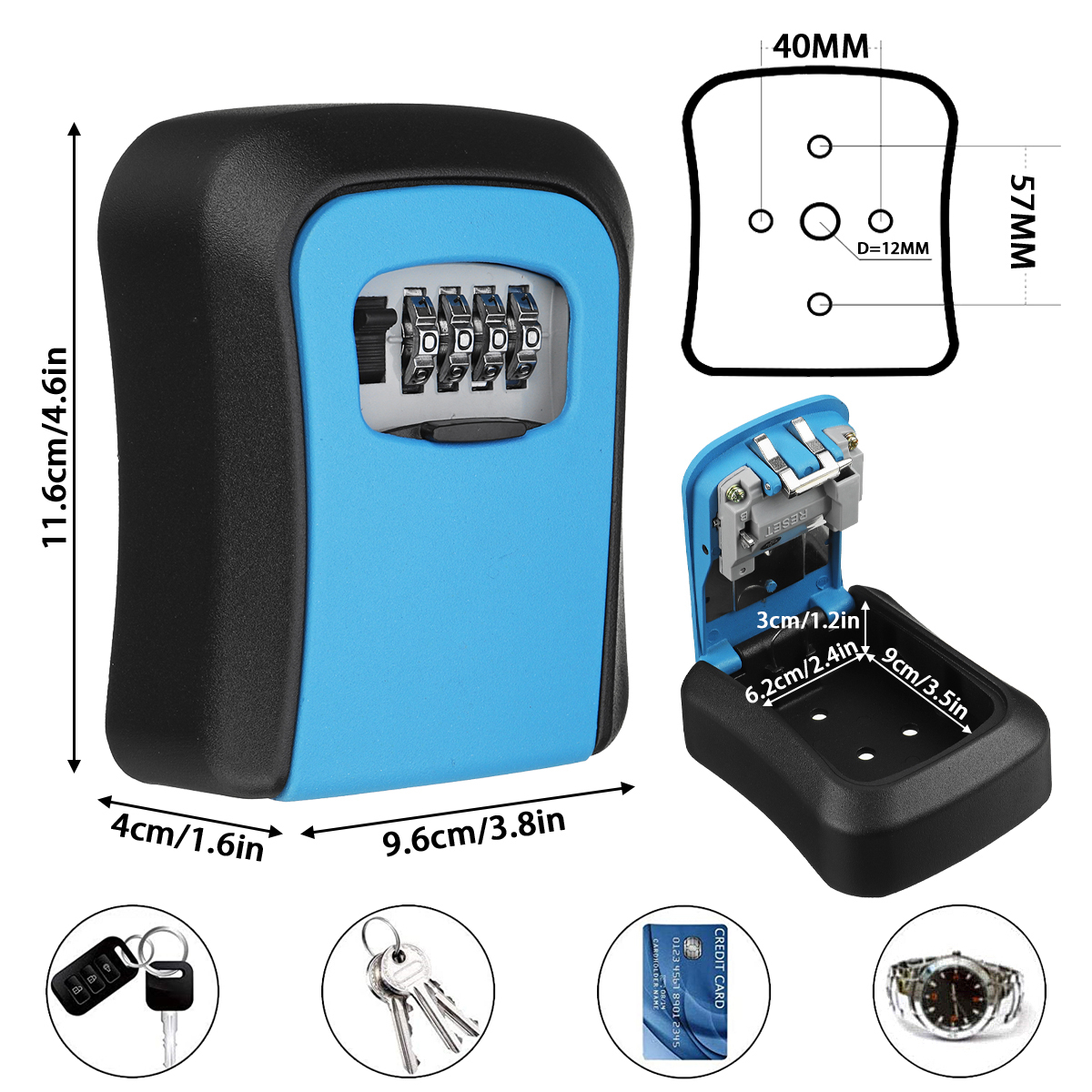 4-Digit-Combination-Key-Lock-Box-Outdoor-Wall-Mount-Safe-Security-Storage-Case-1813693