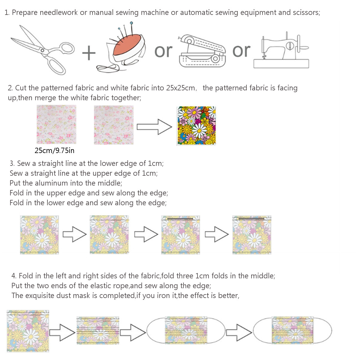 7PCS-DIY-Self-Made-Motorcycle-Face-Cover-Mask-Material-Fabric-Bundle-Patchwork-Squares-1826294