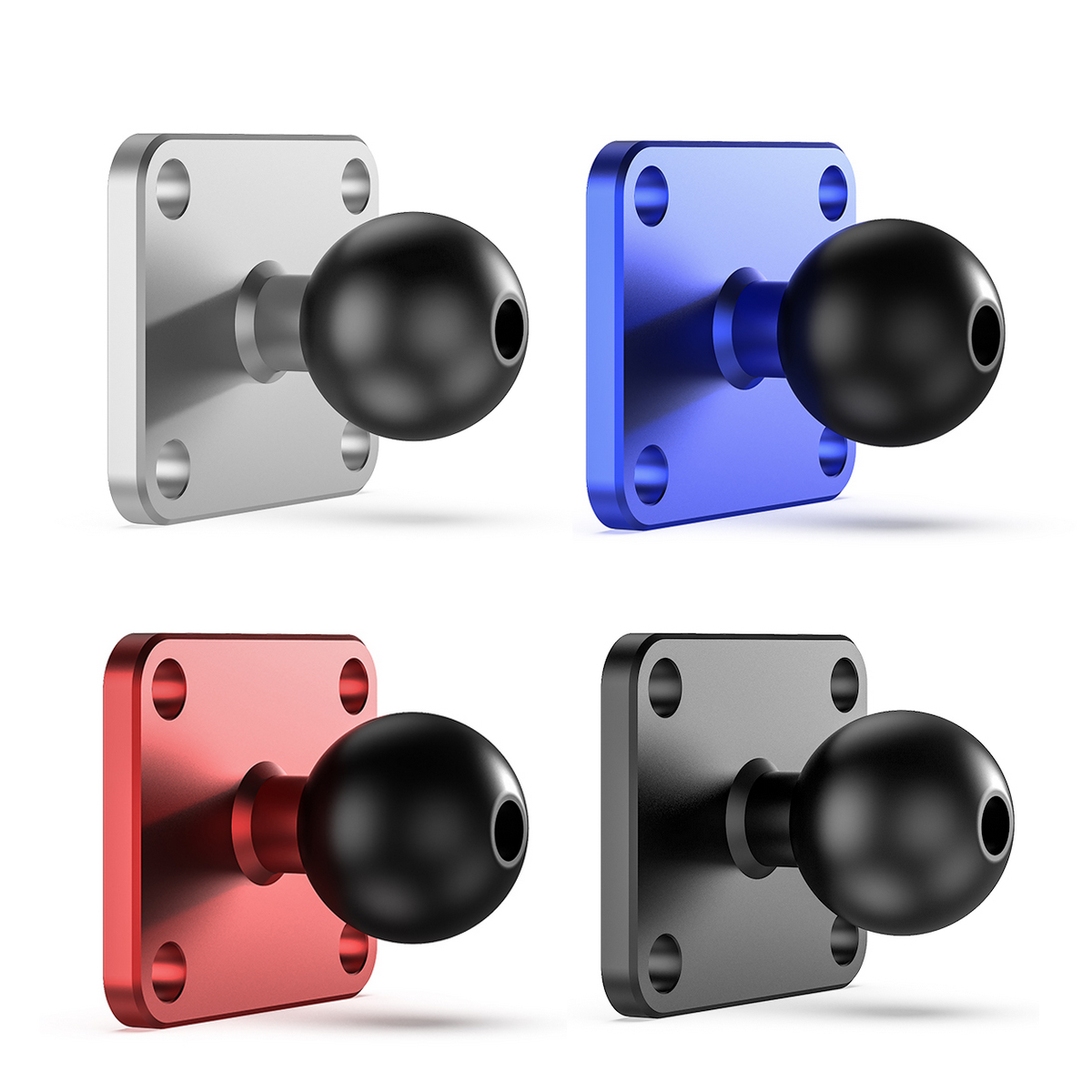 Aluminum-Alloy-Mount-Rectangular-Plate-2-x-25-inches-with-1-inch-Base-Ball-1750229