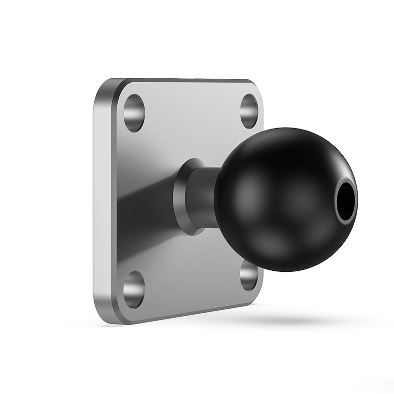 Aluminum-Alloy-Mount-Rectangular-Plate-2-x-25-inches-with-1-inch-Base-Ball-1750229