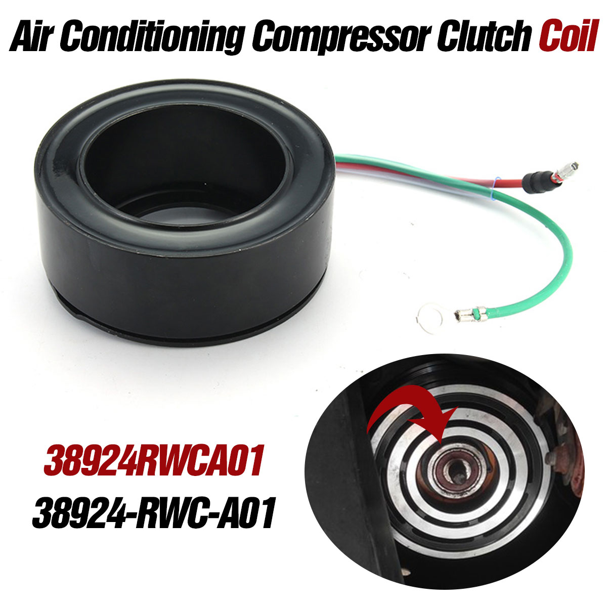 Auto-Car-AC-Compressor-Clutch-Coil-For-Honda-CRV-24L-Acura-RDX-1819209