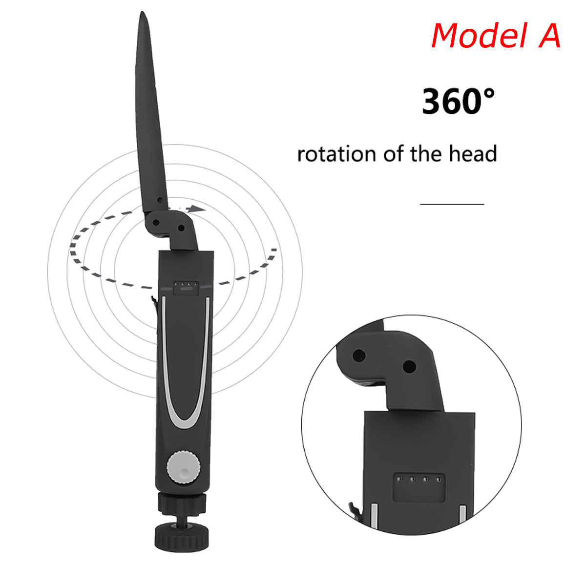 COB-360deg-Rotating-18650-2000mAh-Indicator-LED-Work-Light-Spiral-Switch-Stepless-Dimming-1560738