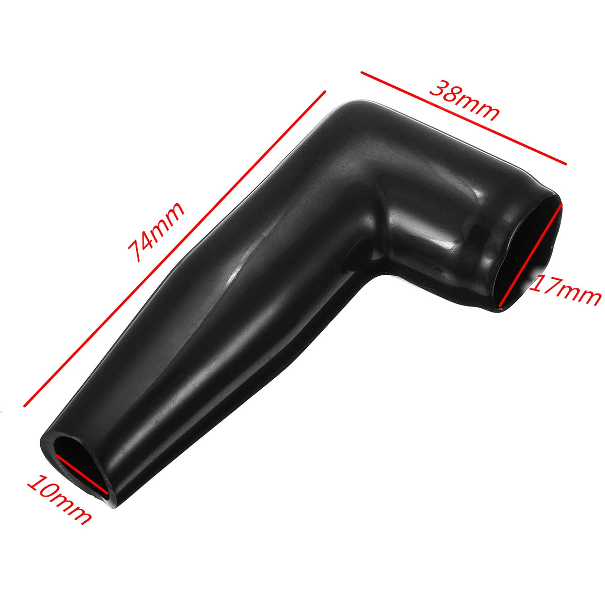 Electric-Guard-Motor-Winch-Cable-Terminal-Boot-BlackYellowRed-Rubber-Cover-1267591