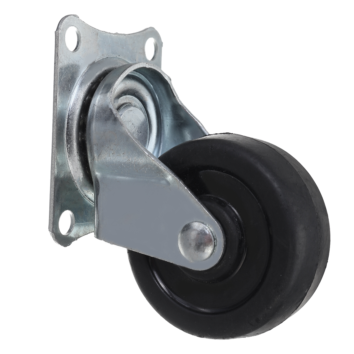 Heavy-Duty-2quot-50mm-Swivel-Castor-Wheel-for-Shopping-Cart-Trolley-Caster-Rubber-1720681